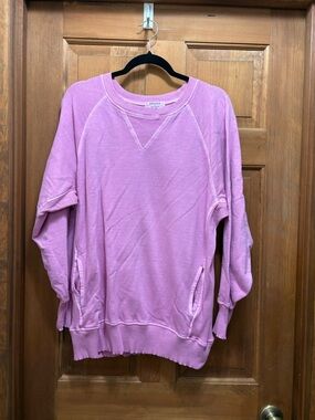 Zenana Cozy Pullover Sweatshirt large